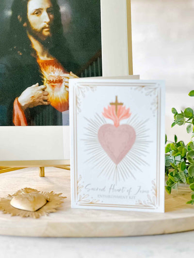 Sacred Heart Enthronement Kit