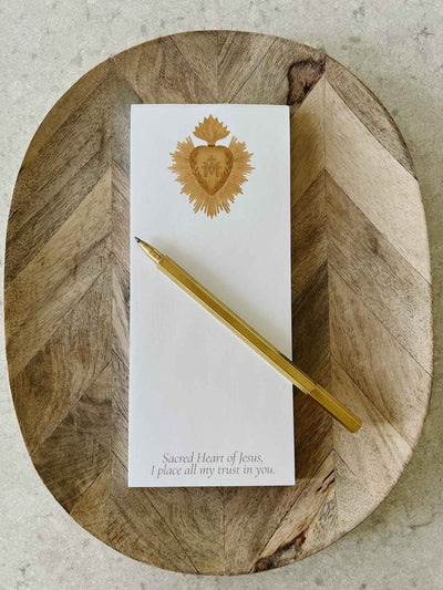 Sacred Heart Notepad