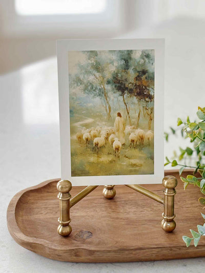 Safe in His Care - Print