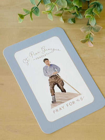 Saint Pier Giorgio Frassati Prayer Card