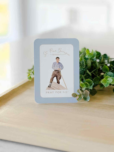 Saint Pier Giorgio Frassati Prayer Card