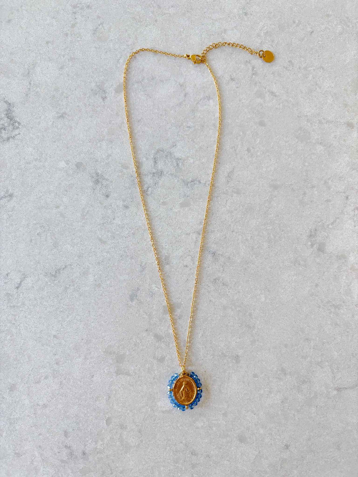 Santa Maria Necklace - Sky Blue