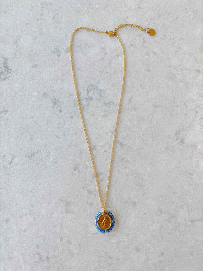 Santa Maria Necklace - Sky Blue