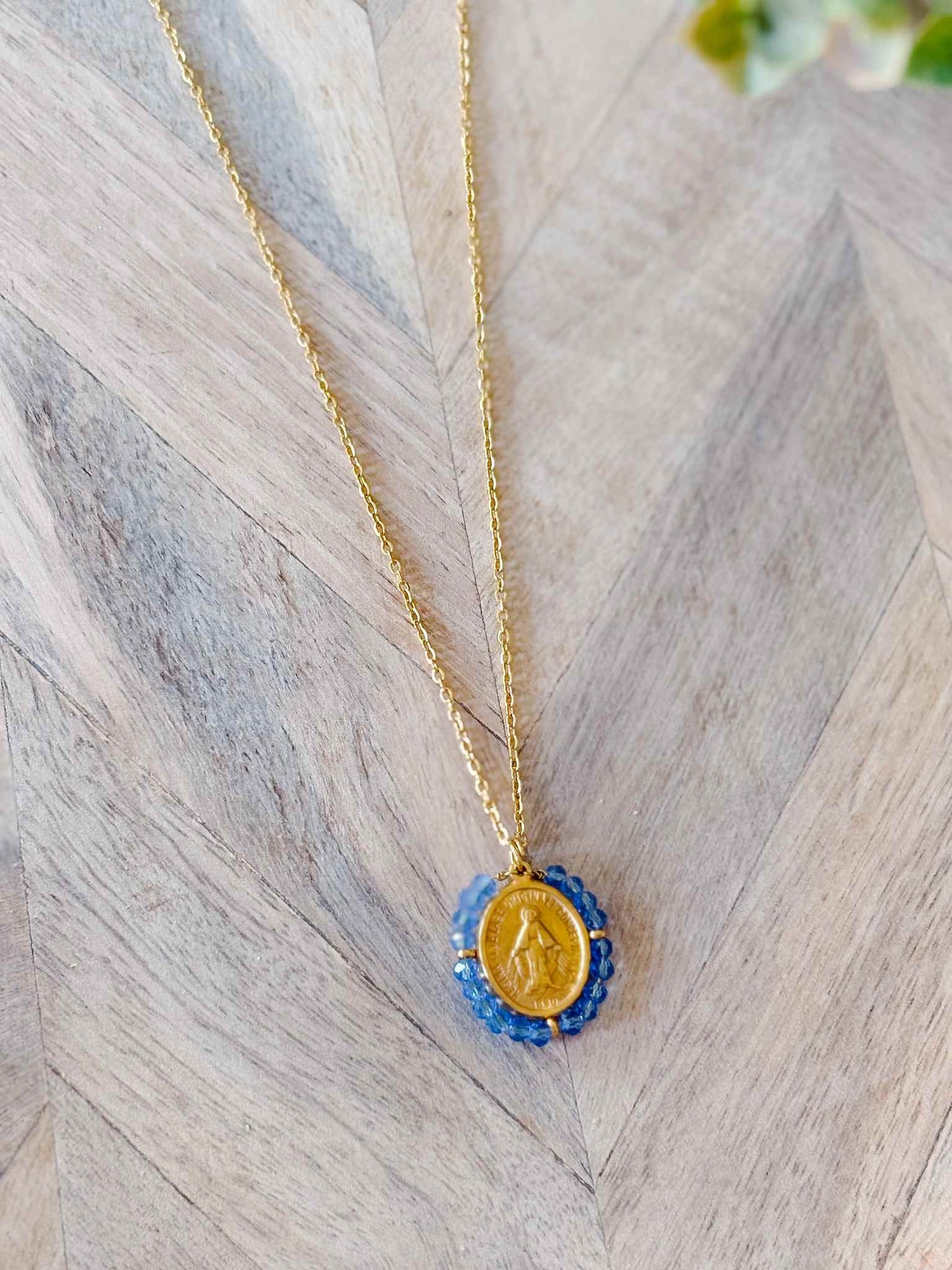 Santa Maria Necklace - Sky Blue