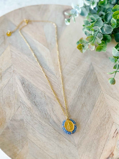 Santa Maria Necklace - Sky Blue