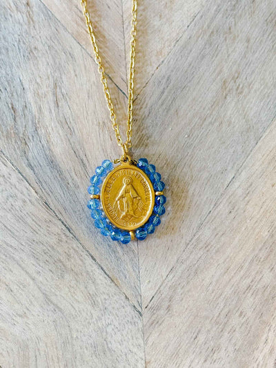 Santa Maria Necklace - Sky Blue