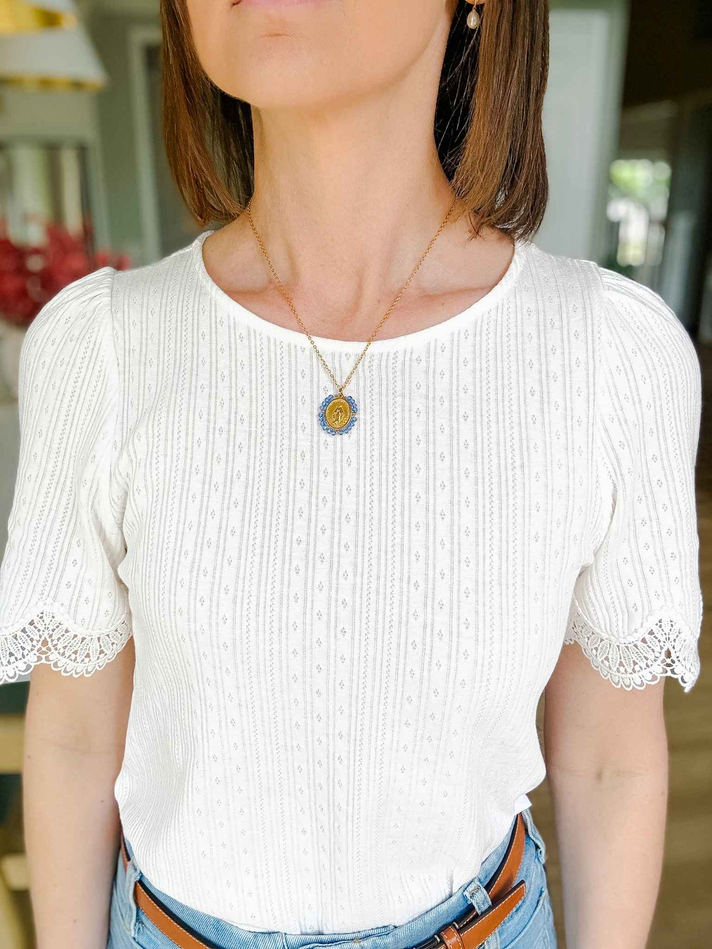 Santa Maria Necklace - Sky Blue