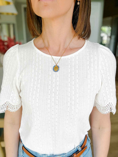 Santa Maria Necklace - Sky Blue