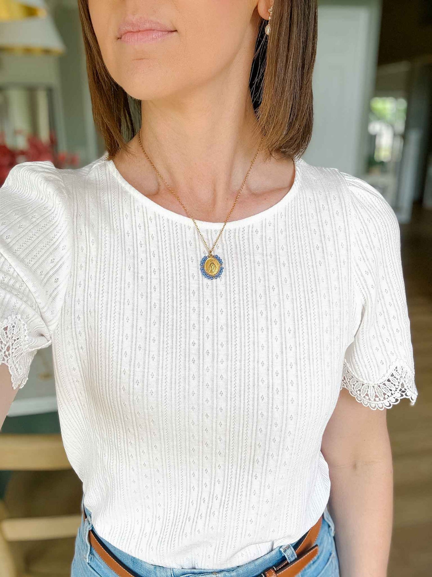 Santa Maria Necklace - Sky Blue