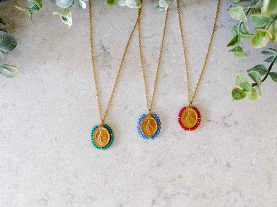Santa Maria Necklace - Sky Blue