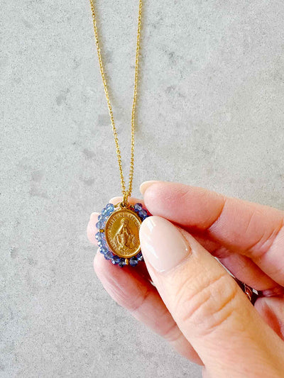 Santa Maria Necklace - Sky Blue