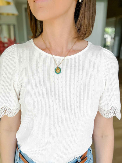Santa Maria Precious Necklace - Tiffany Green