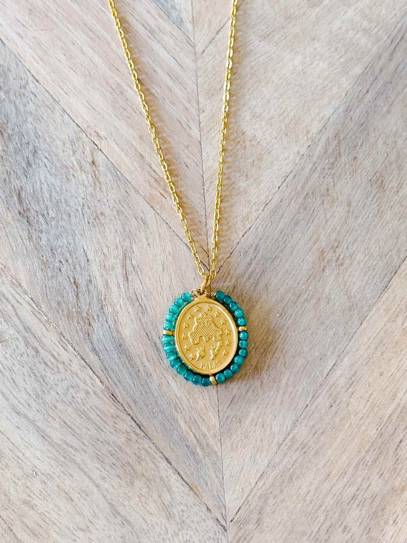 Santa Maria Precious Necklace - Tiffany Green