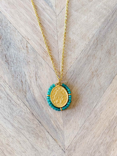 Santa Maria Precious Necklace - Tiffany Green