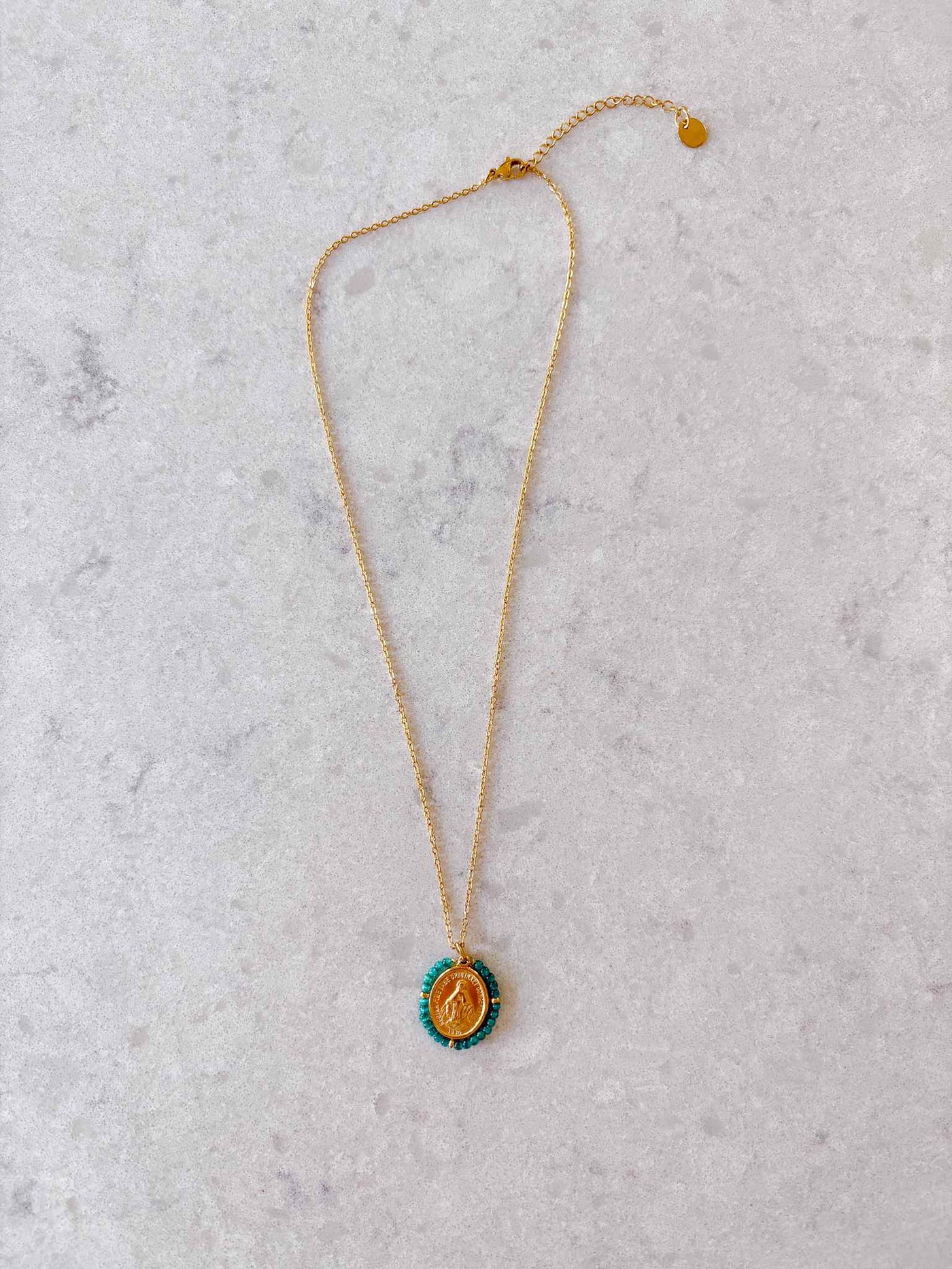 Santa Maria Precious Necklace - Tiffany Green