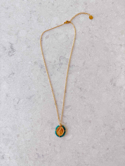 Santa Maria Precious Necklace - Tiffany Green