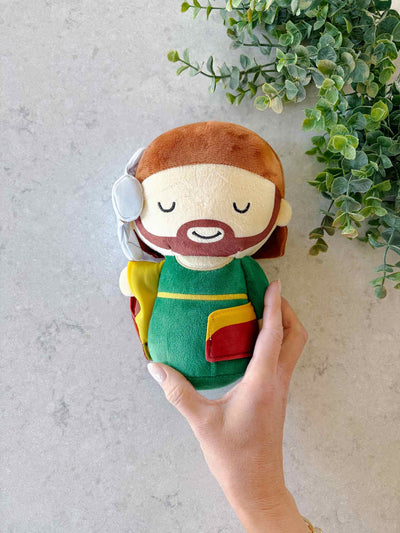 Sleeping Saint Joseph - Catholic Plush Doll