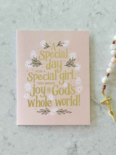 Special Girl - Greeting Card