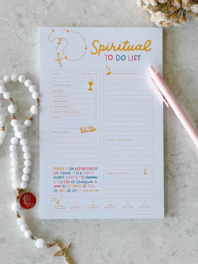 Spiritual To Do List - Notepad