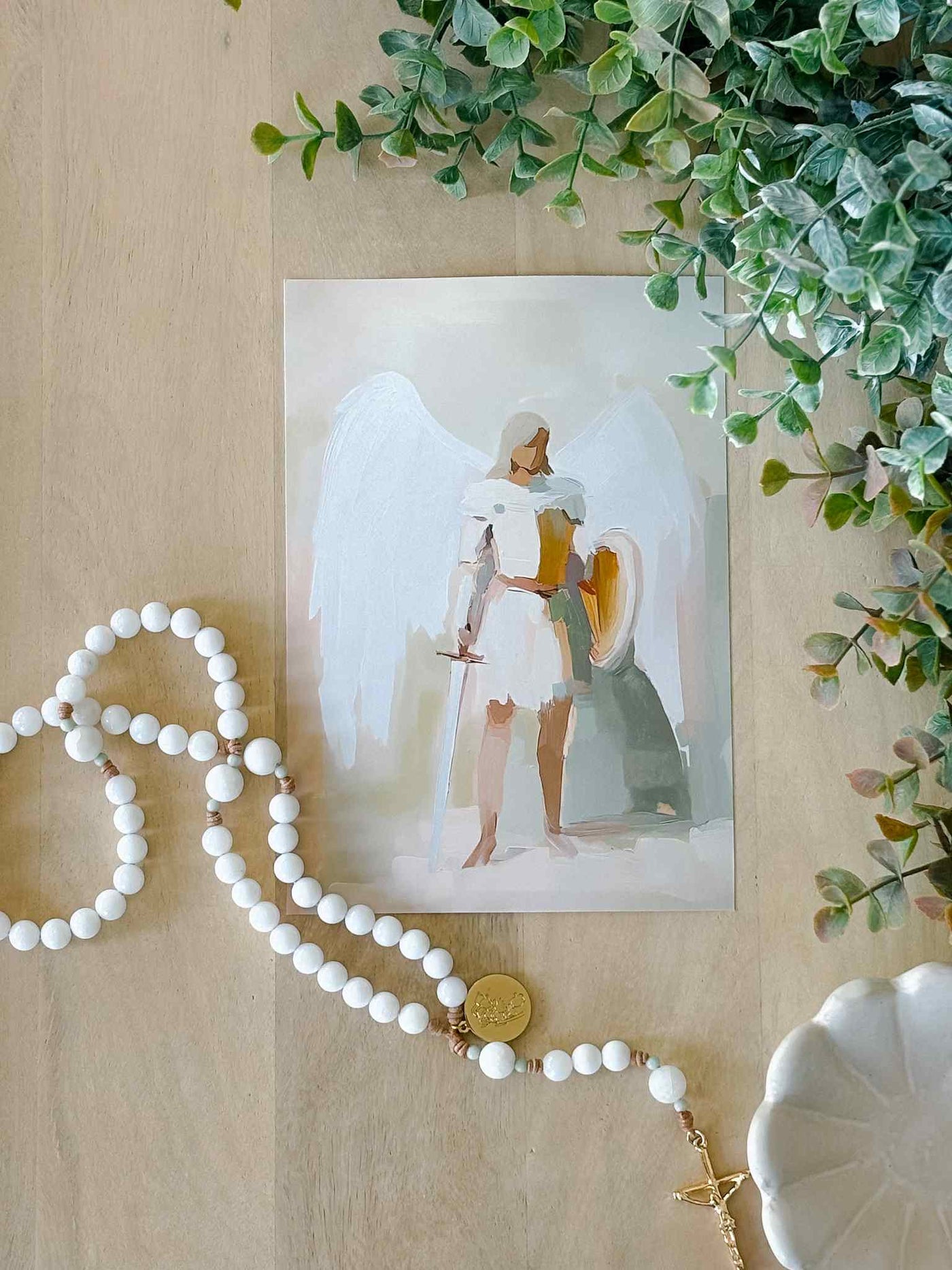 St. Michael the Archangel - Modern Art Print