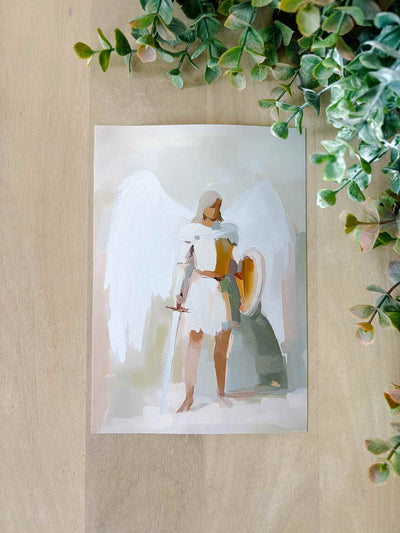 St. Michael the Archangel - Modern Art Print