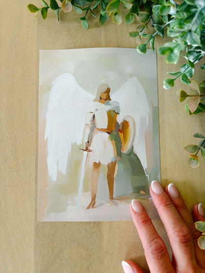 St. Michael the Archangel - Modern Art Print