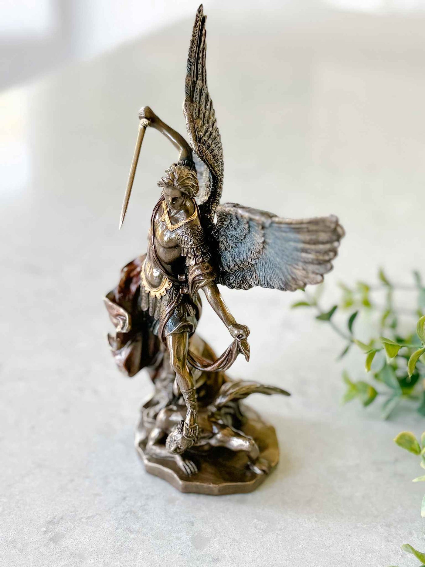 St. Michael the Archangel Statue - Bronze