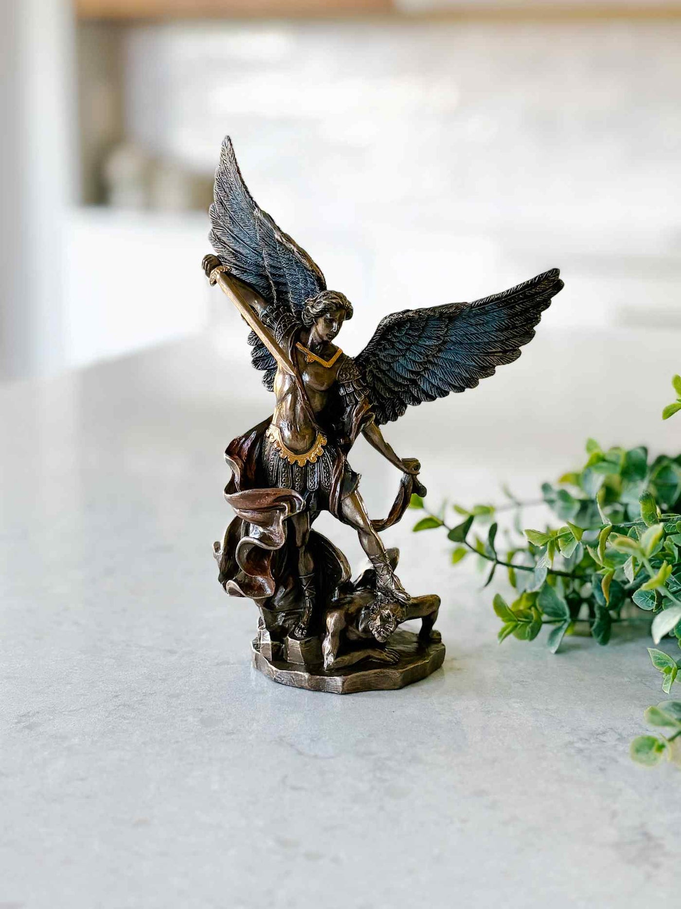 St. Michael the Archangel Statue - Bronze