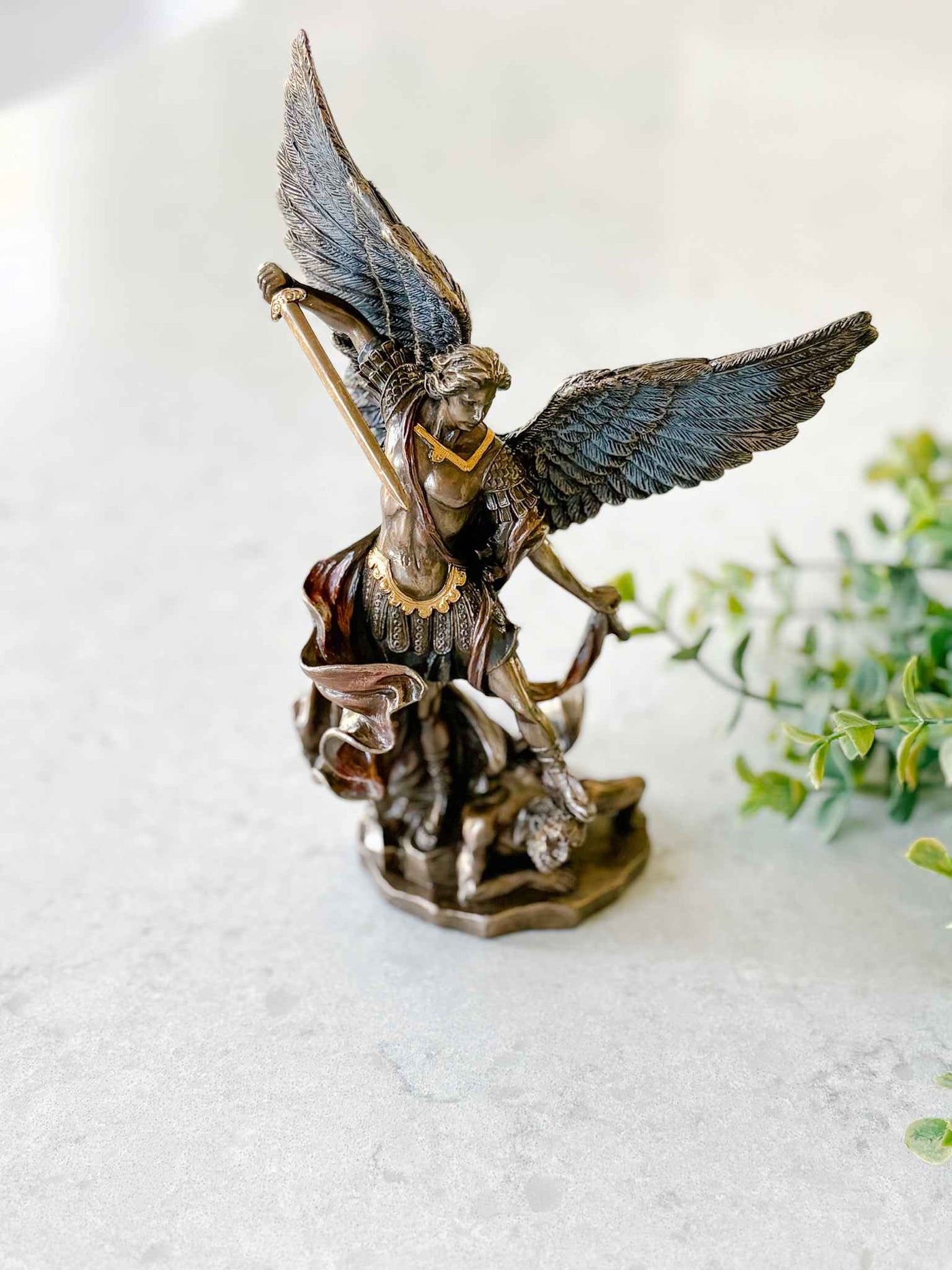 St. Michael the Archangel Statue - Bronze