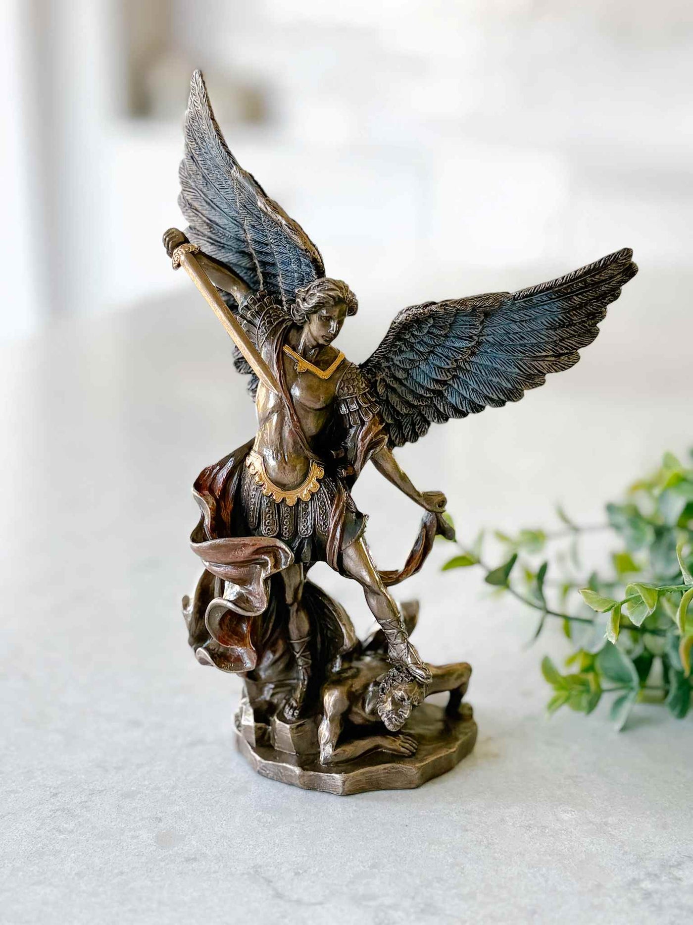 St. Michael the Archangel Statue - Bronze