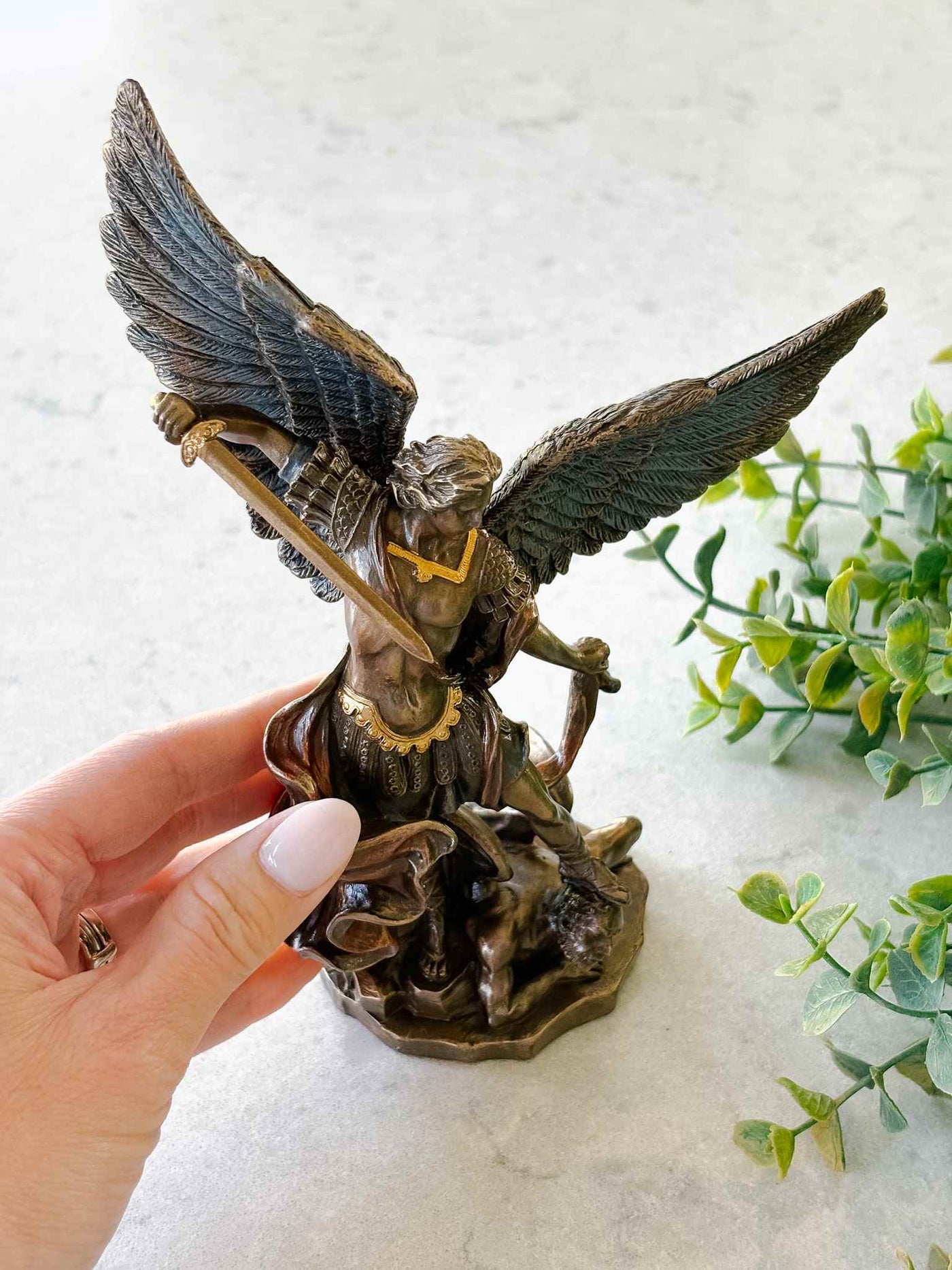 St. Michael the Archangel Statue - Bronze