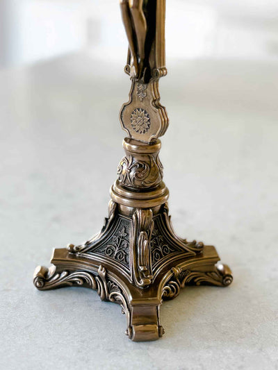 Standing Crucifix - Bronze