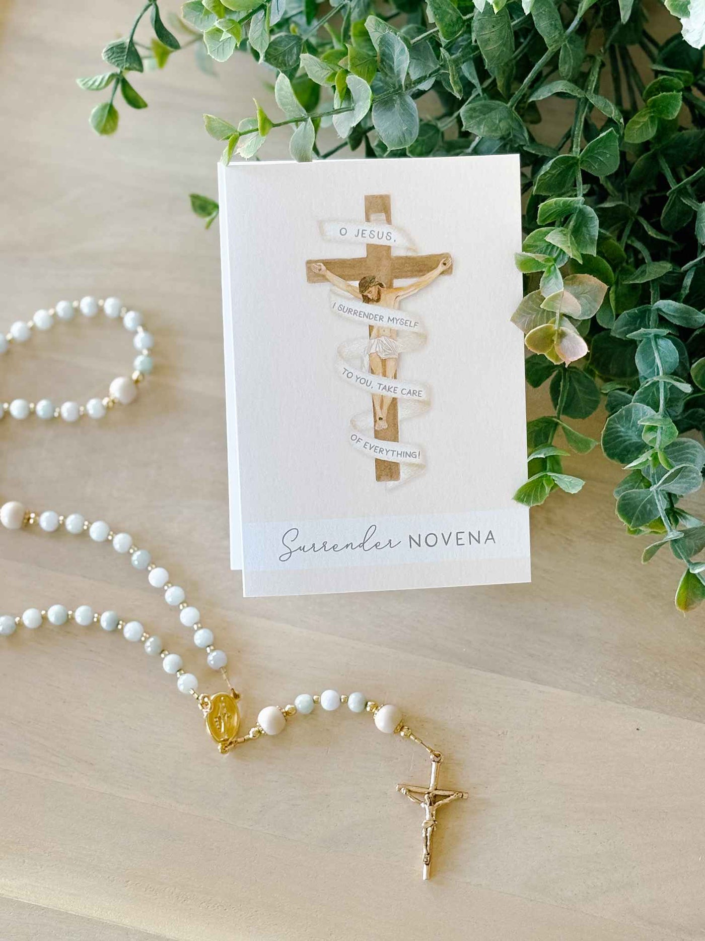 Surrender Novena Prayer Card