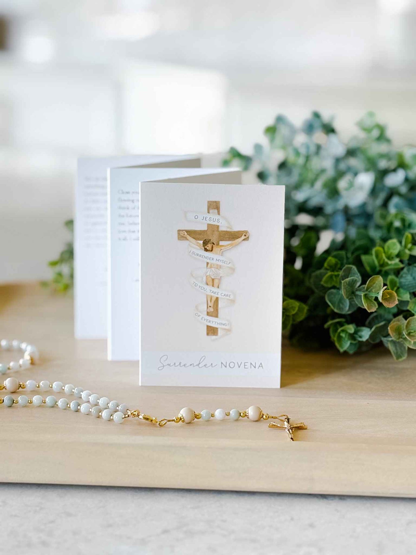 Surrender Novena Prayer Card