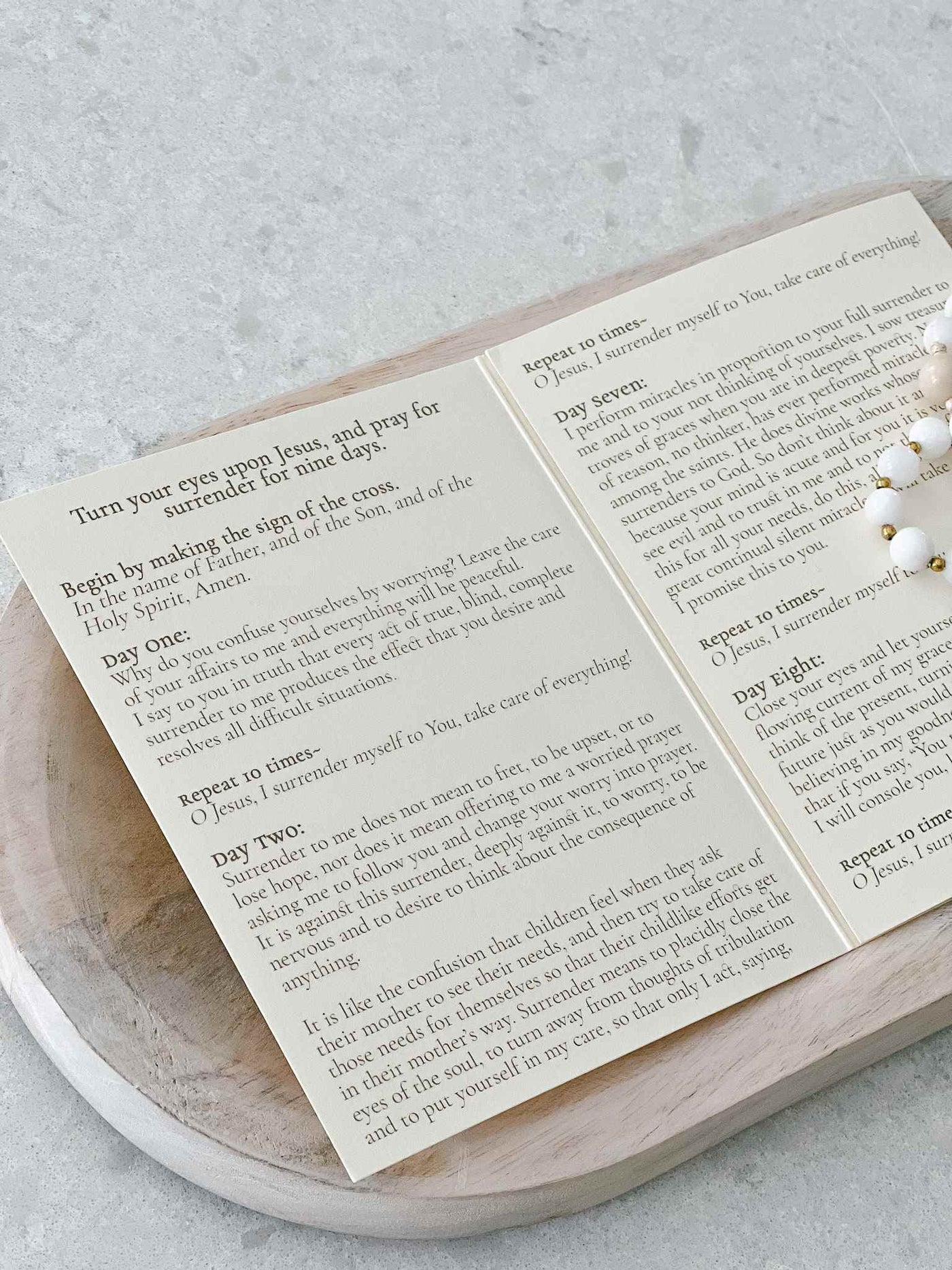 Surrender Novena Prayer Card House Of Joppa Surrender novena prayer card house of joppa