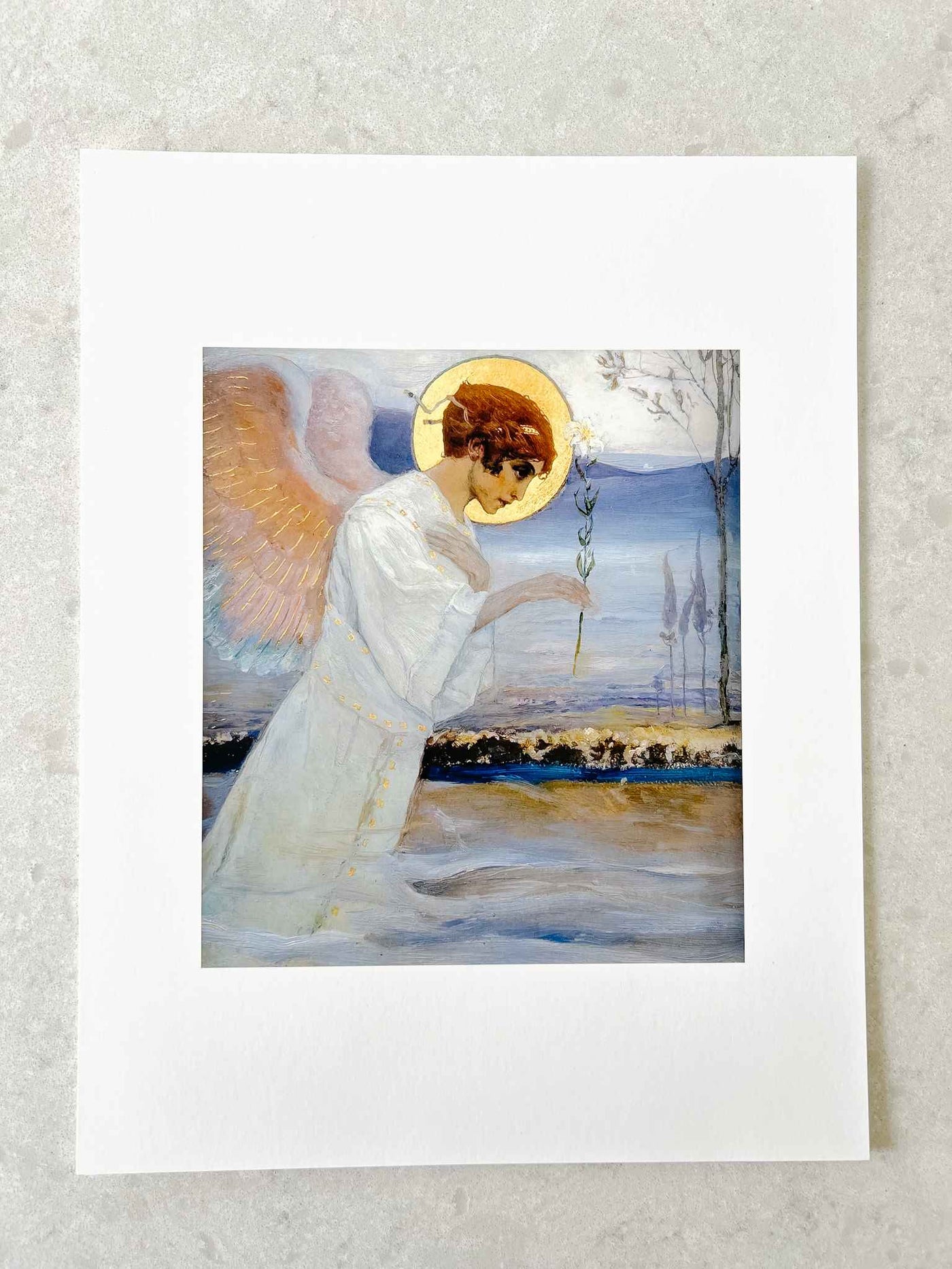 The Annunciation: The Angel Gabriel - Print
