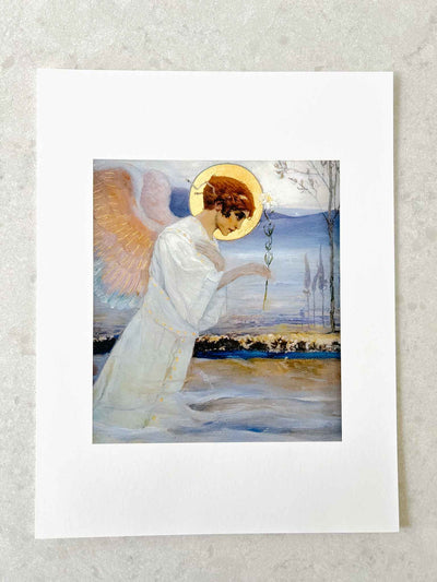 The Annunciation: The Angel Gabriel - Print