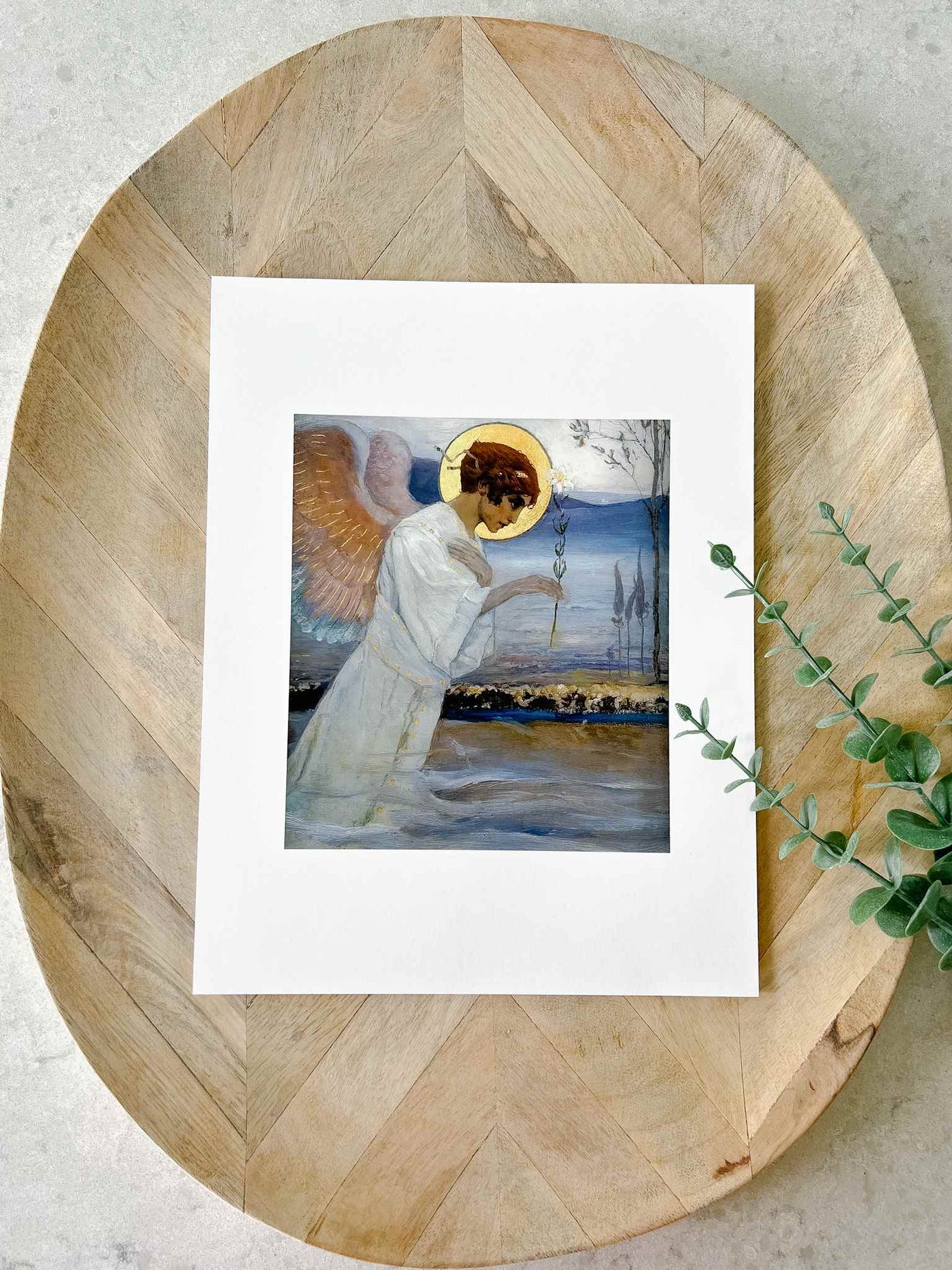 The Annunciation: The Angel Gabriel - Print