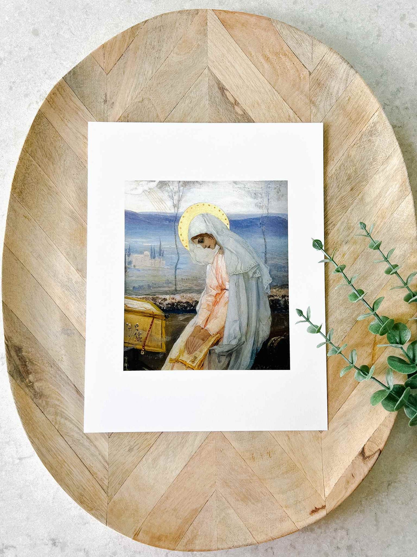 The Annunciation : The Virgin Mary - Print