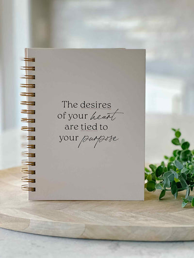 The Desires of Your Heart Hardcover Journal