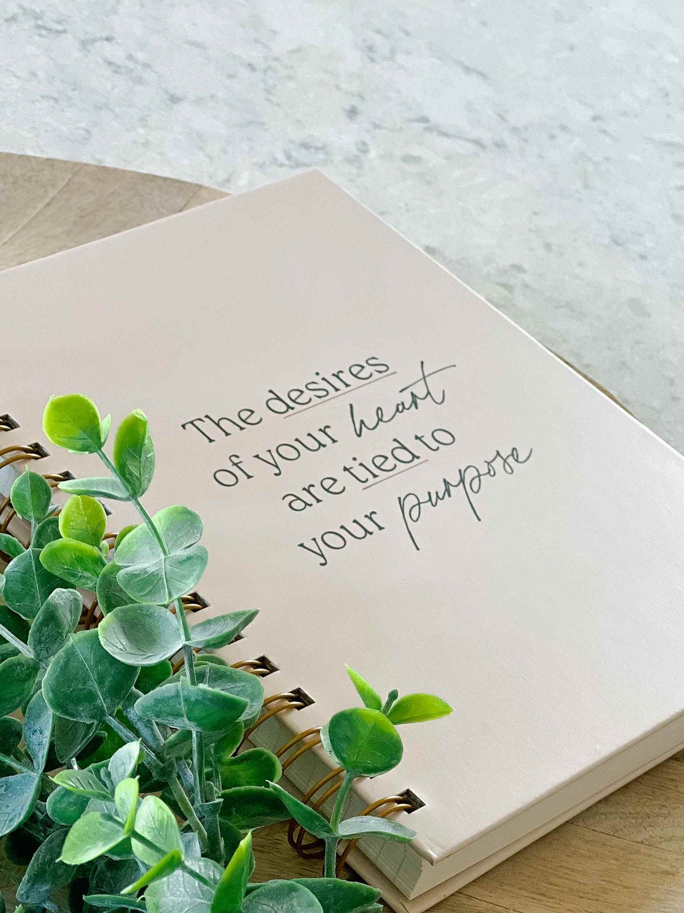 The Desires of Your Heart Hardcover Journal
