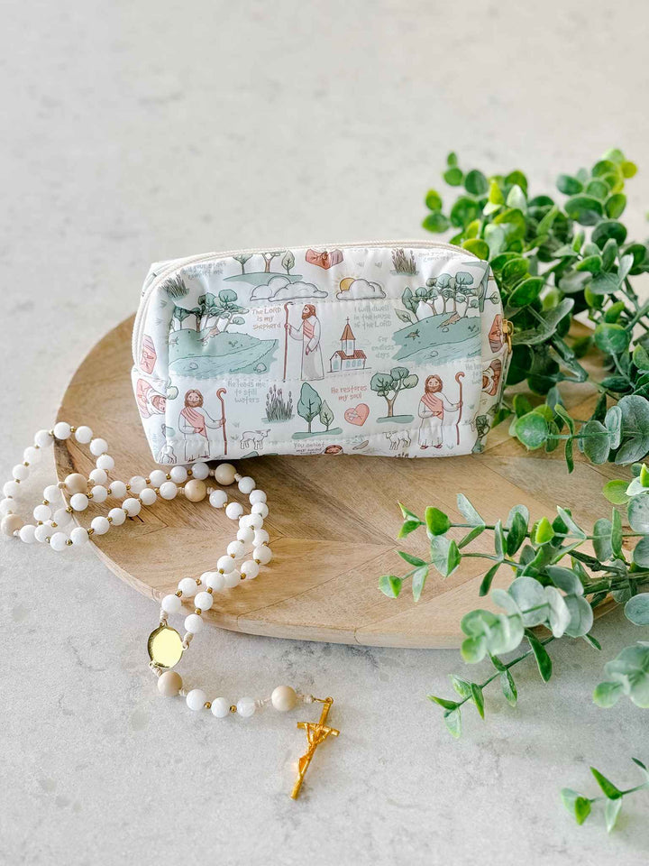 The Good Shepherd Puffer Pouch