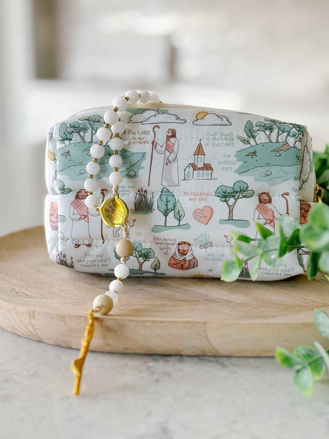 The Good Shepherd Puffer Pouch