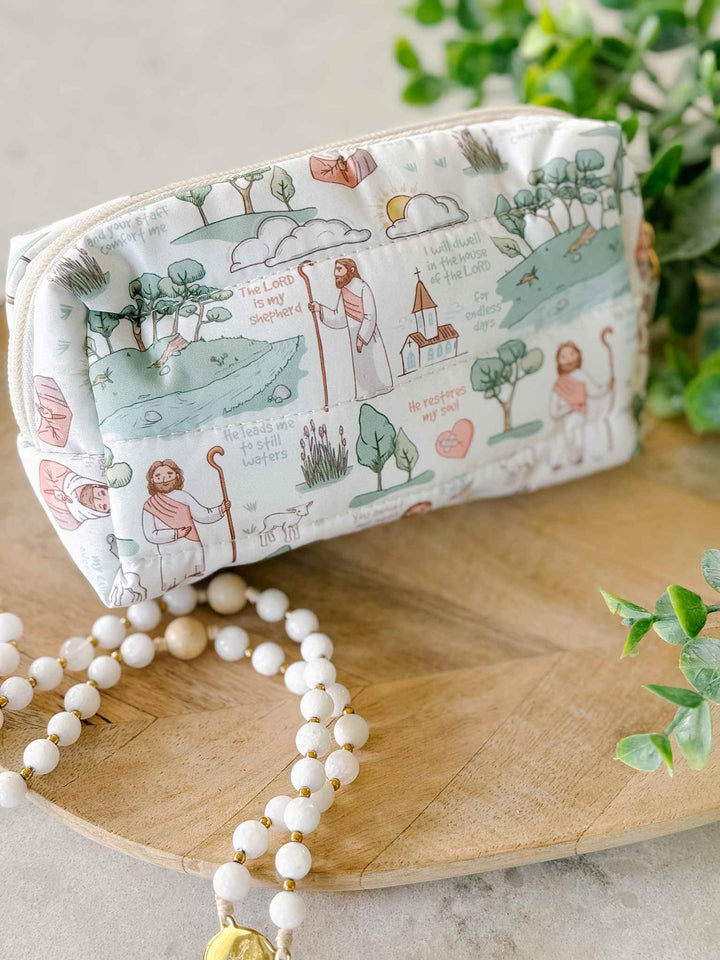 The Good Shepherd Puffer Pouch