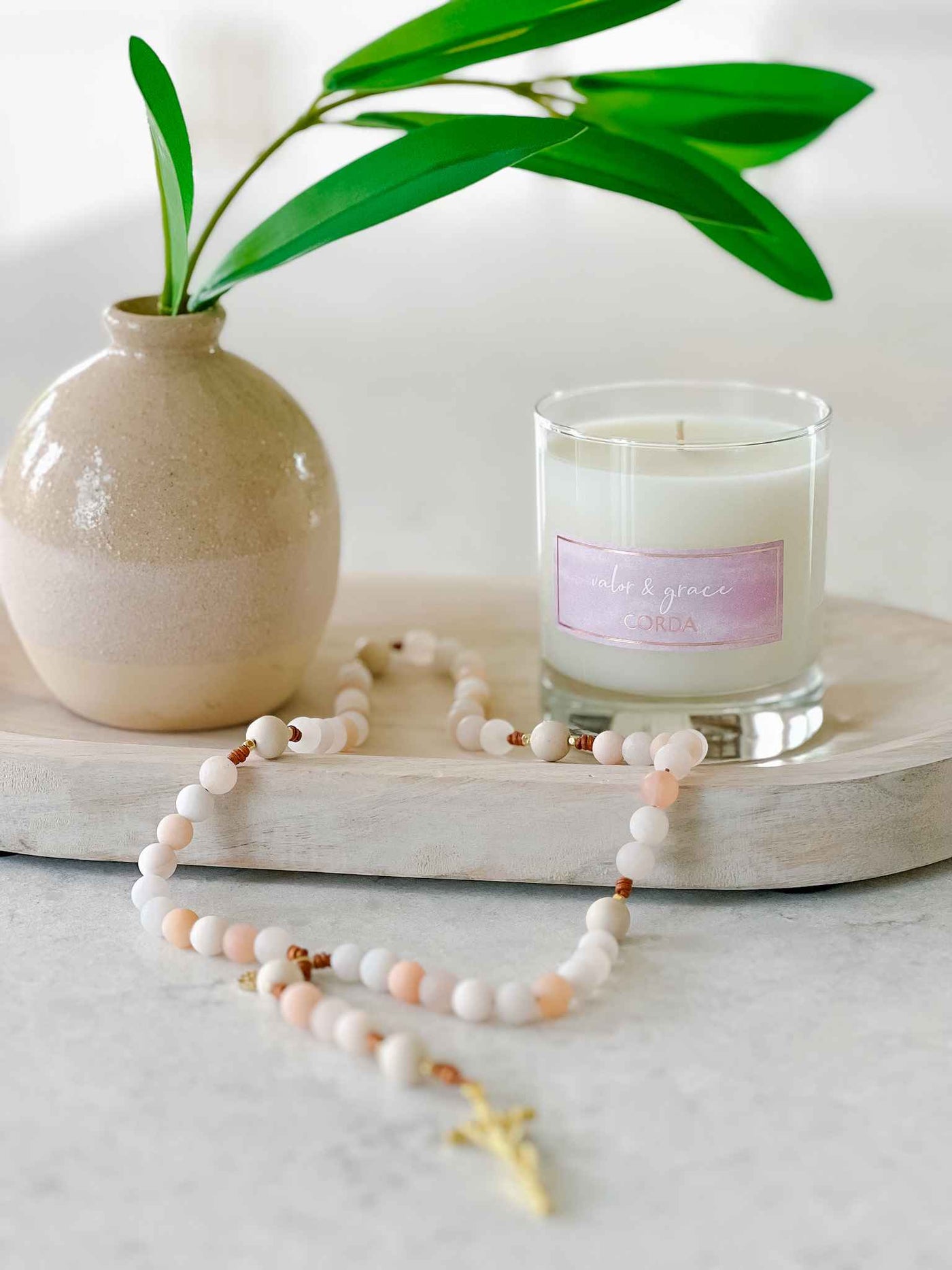 Valor & Grace Candle - St. Joan of Arc | French Oak + Lavender