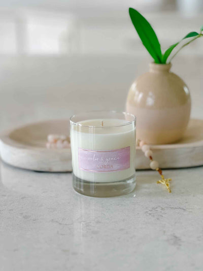 Valor & Grace Candle - St. Joan of Arc | French Oak + Lavender