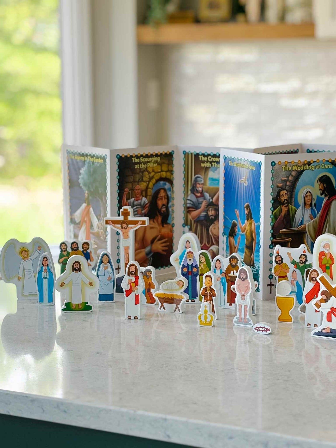 Wooden Rosary Set - Pray & Play