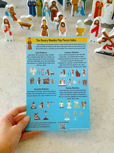 Wooden Rosary Set - Pray & Play