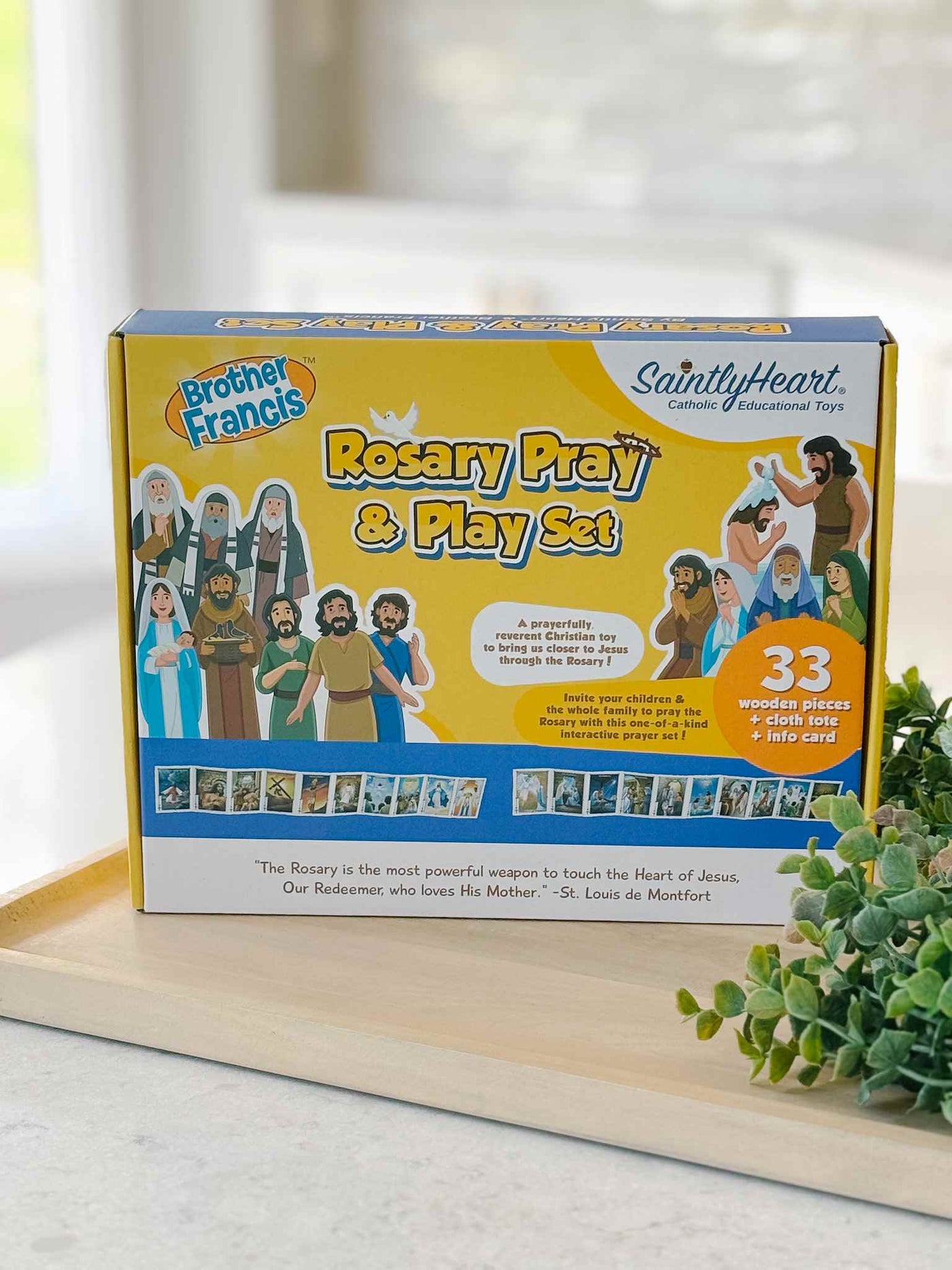 Wooden Rosary Set - Pray & Play