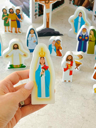 Wooden Rosary Set - Pray & Play